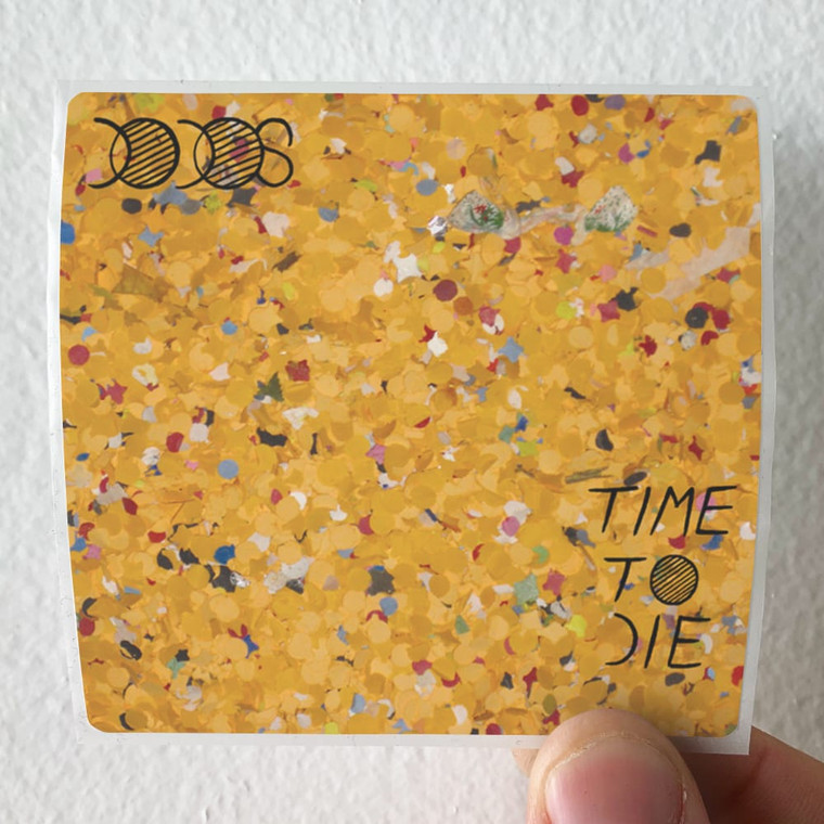 The Dodos Time To Die Album Cover Sticker