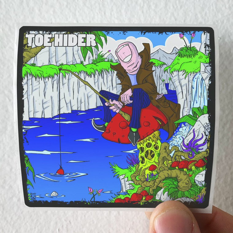 Toehider Toe Hider Album Cover Sticker