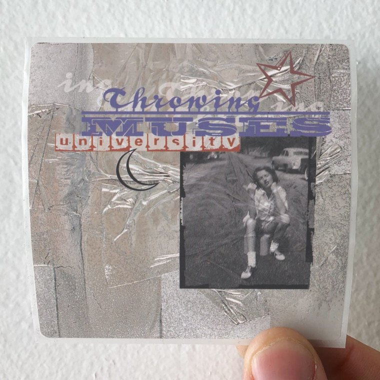 Throwing Muses University Album Cover Sticker