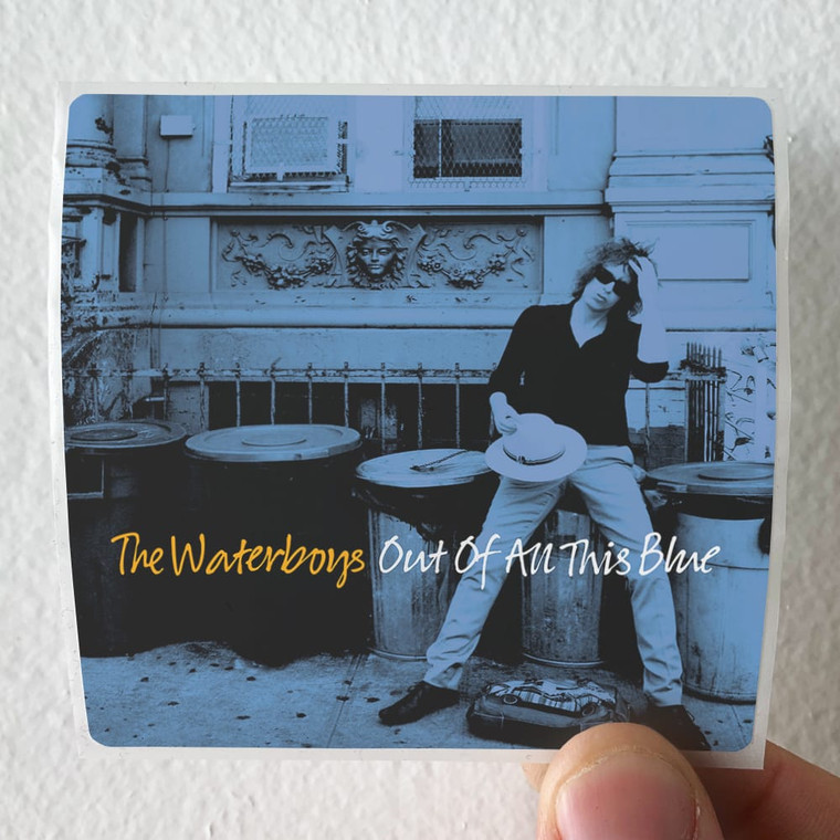 The Waterboys Out Of All This Blue Album Cover Sticker The Waterboys Out Of All This Blue Album Cover Sticker
