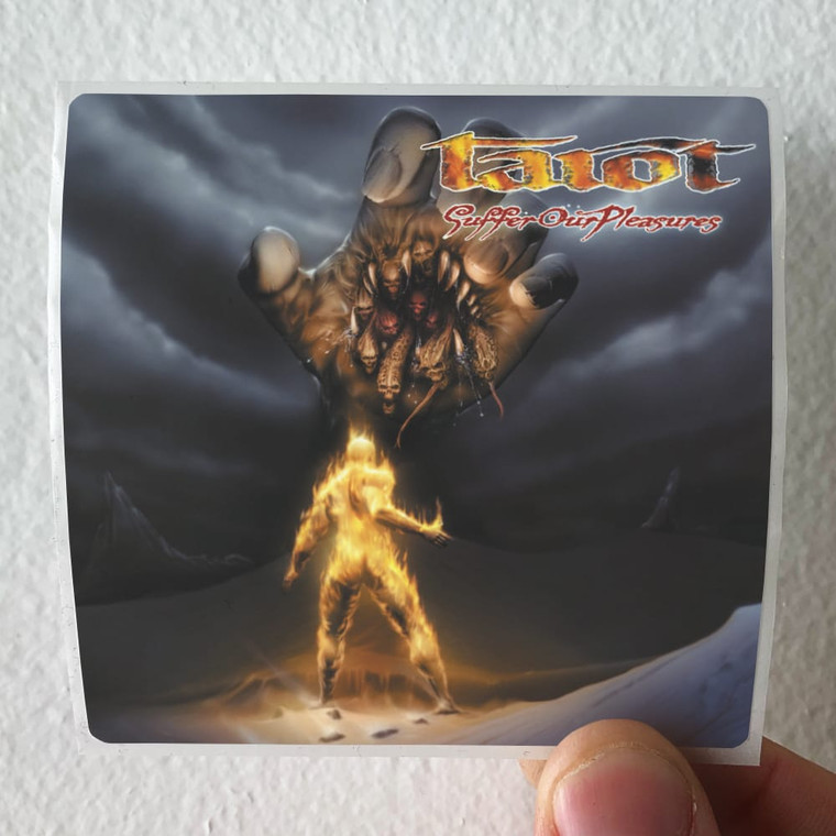 Tarot Suffer Our Pleasures Album Cover Sticker