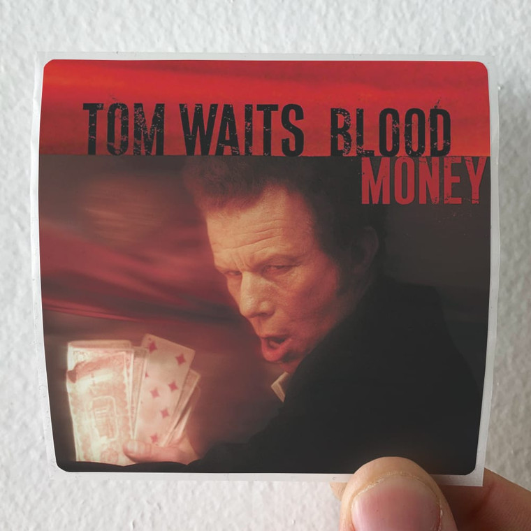 Tom Waits Blood Money Album Cover Sticker