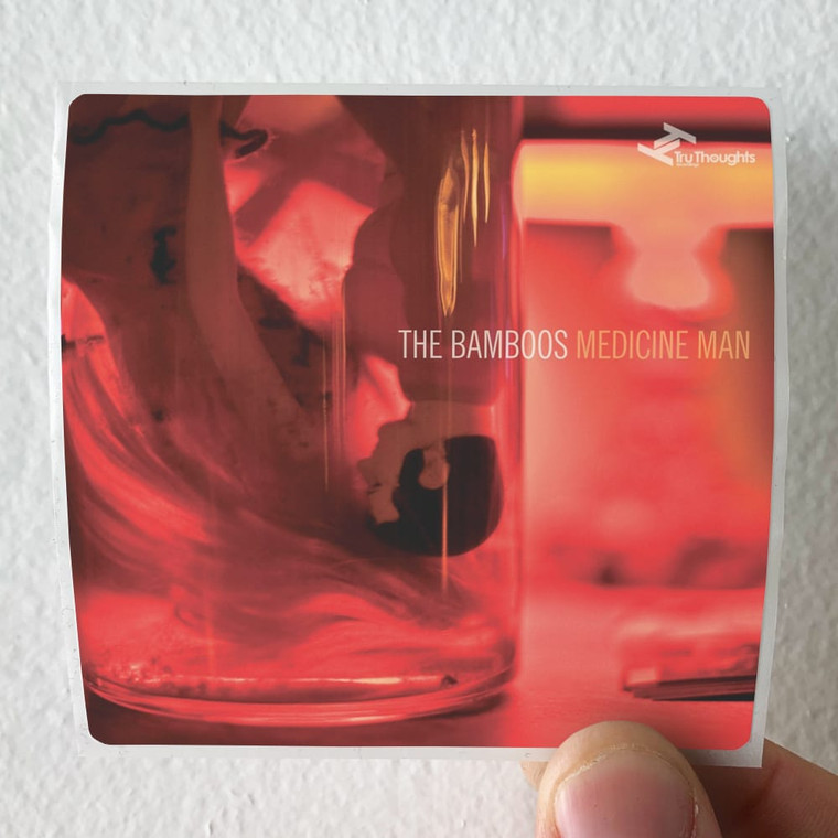 The Bamboos Medicine Man Album Cover Sticker