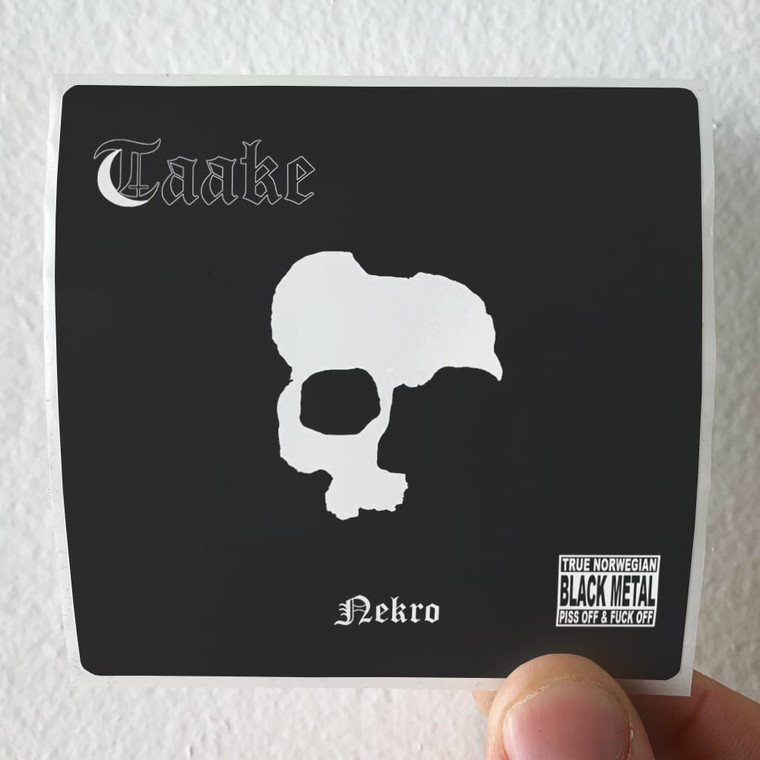 Taake Nekro Album Cover Sticker