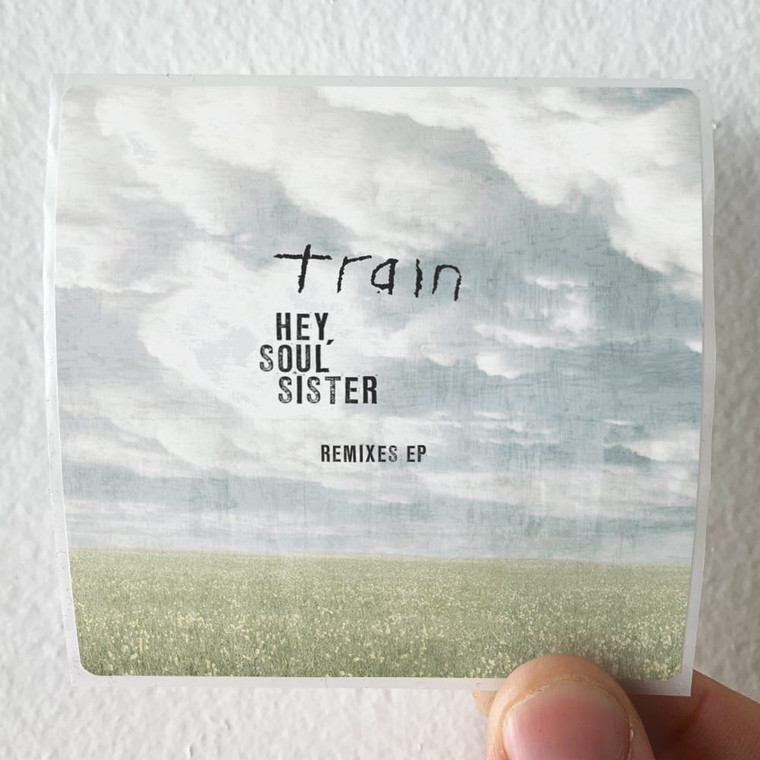 Train Hey Soul Sister Album Cover Sticker
