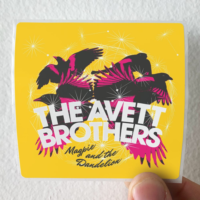 The Avett Brothers Magpie And The Dandelion Album Cover Sticker The Avett Brothers Magpie And The Dandelion Album Cover Sticker