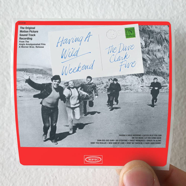 The Dave Clark Five Having A Wild Weekend Album Cover Sticker
