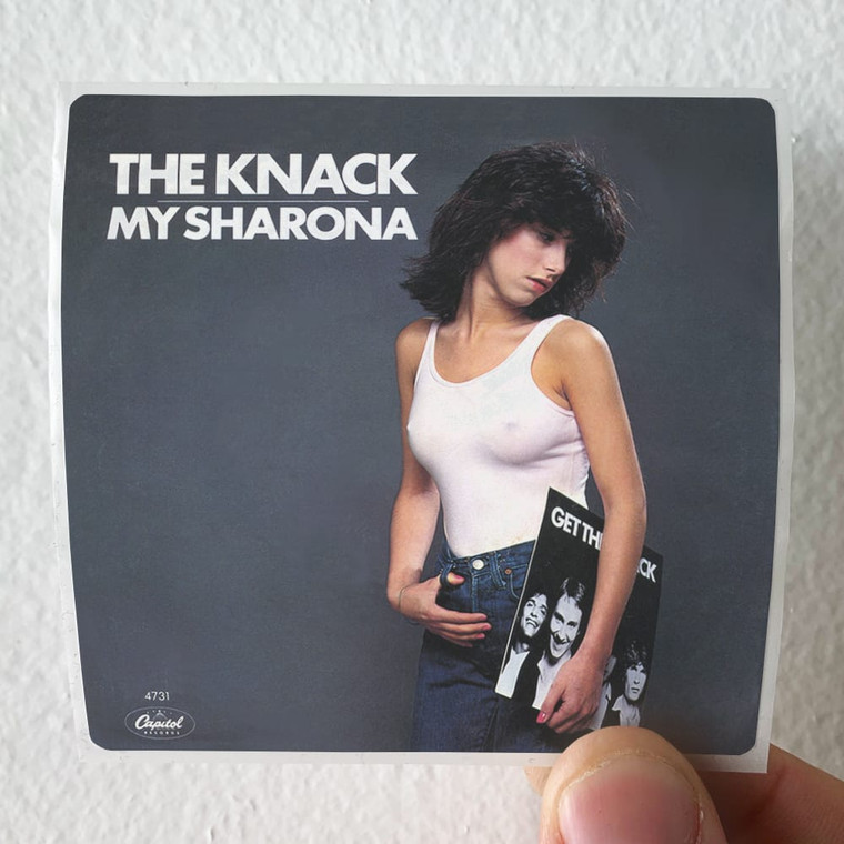 The Knack My Sharona Album Cover Sticker