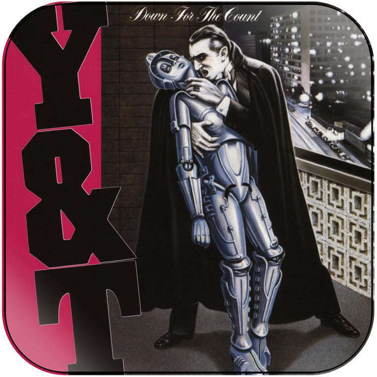 Y & T Down For The Count Album Cover Sticker