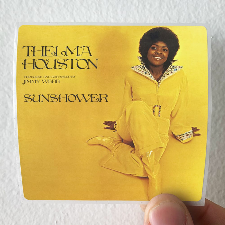 Thelma Houston Sunshower Album Cover Sticker