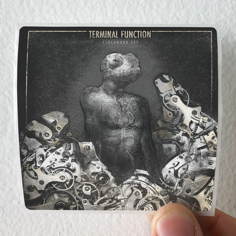 Terminal Function Clockwork Sky Album Cover Sticker