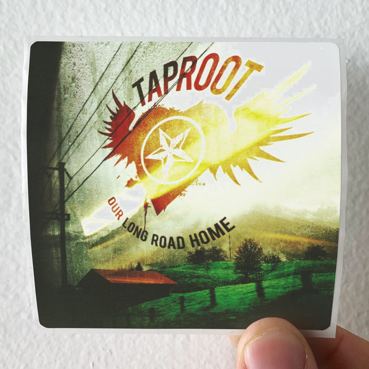 Taproot Our Long Road Home Album Cover Sticker