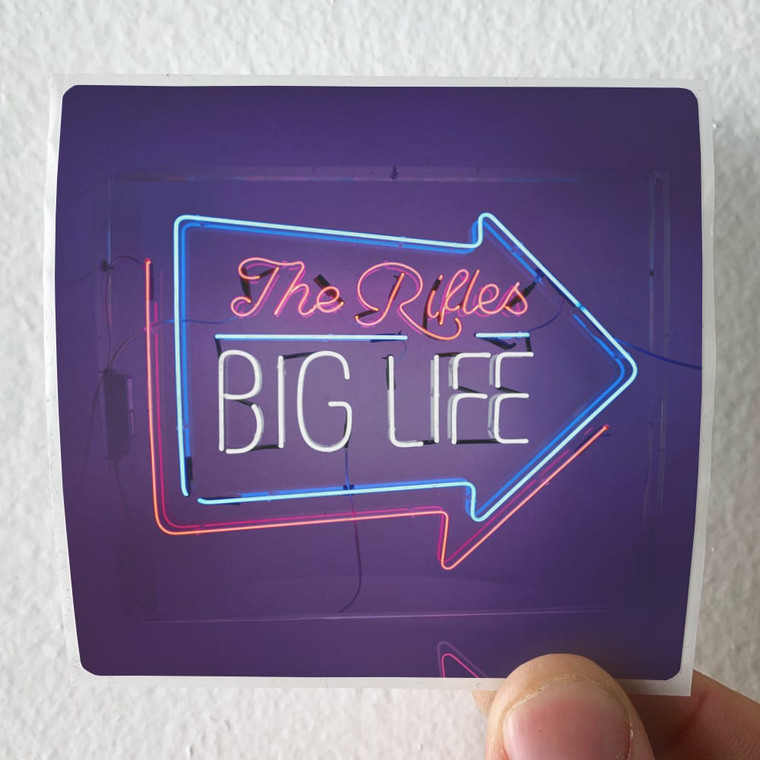 The Rifles Big Life Album Cover Sticker
