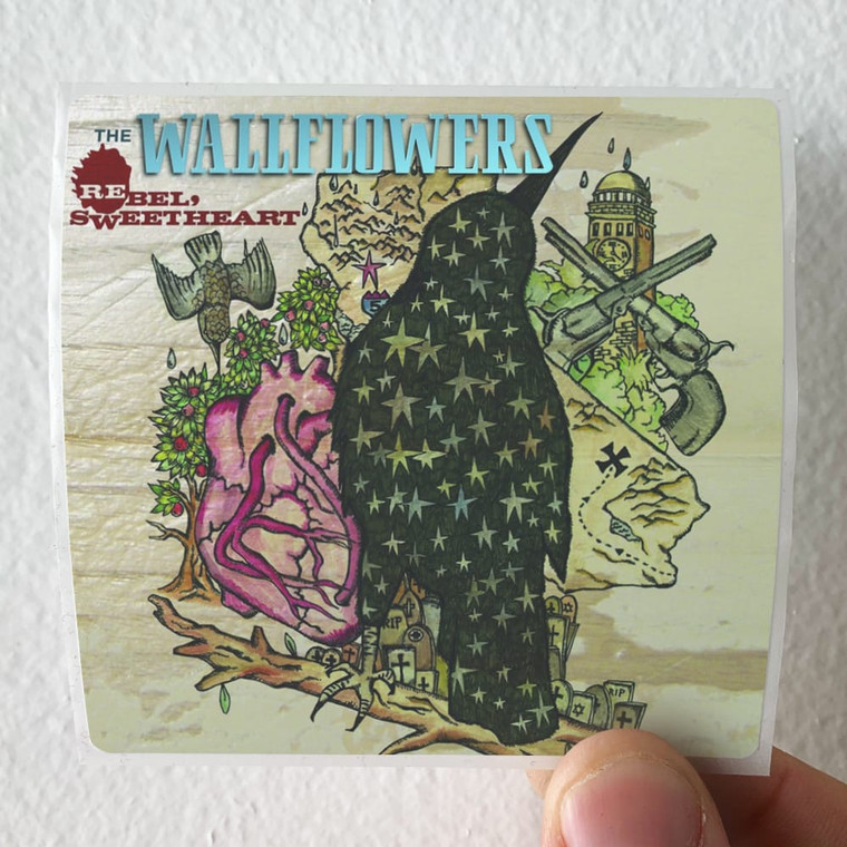 The Wallflowers Rebel Sweetheart Album Cover Sticker