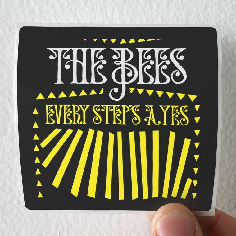 The Bees Every Steps A Yes Album Cover Sticker The Bees Every Steps A Yes Album Cover Sticker