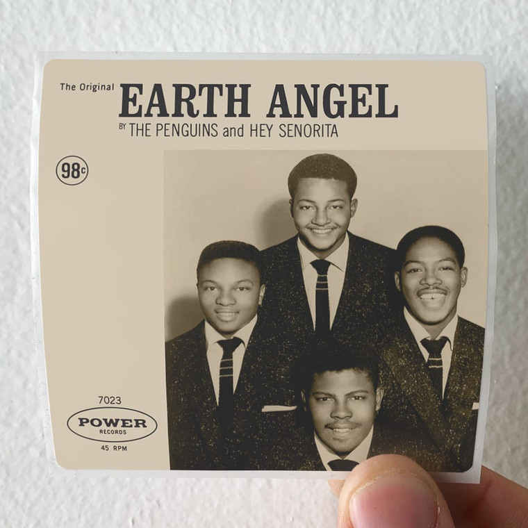 The Penguins Earth Angel Hey Seorita Album Cover Sticker