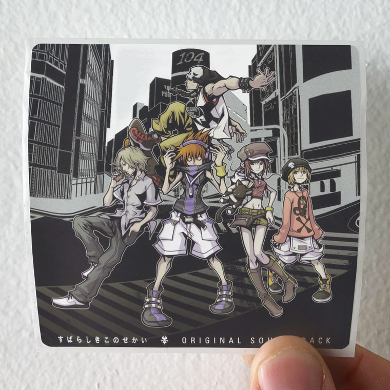 Takeharu Ishimoto  Original Soundtrack Album Cover Sticker