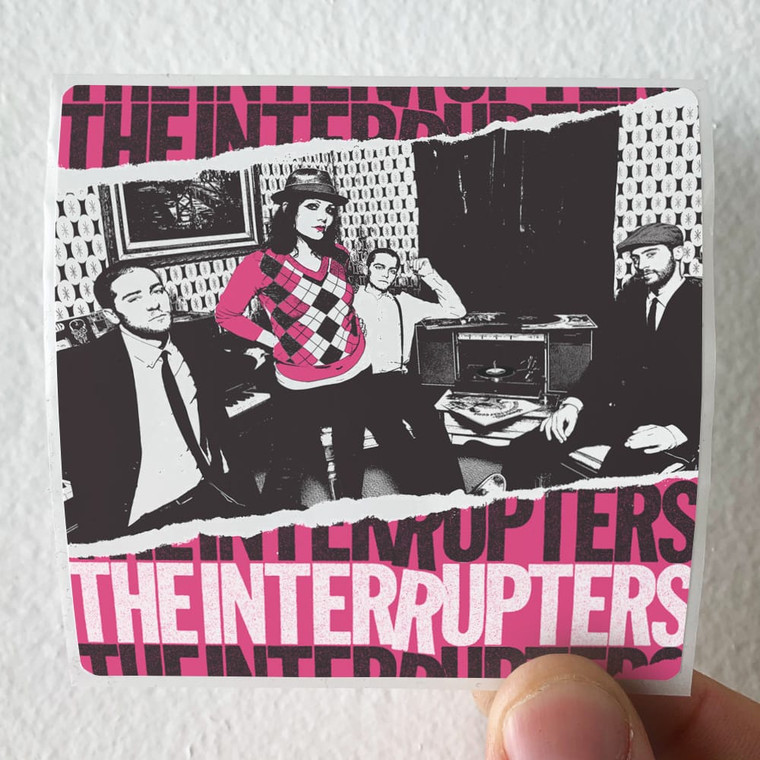 The Interrupters The Interrupters Album Cover Sticker