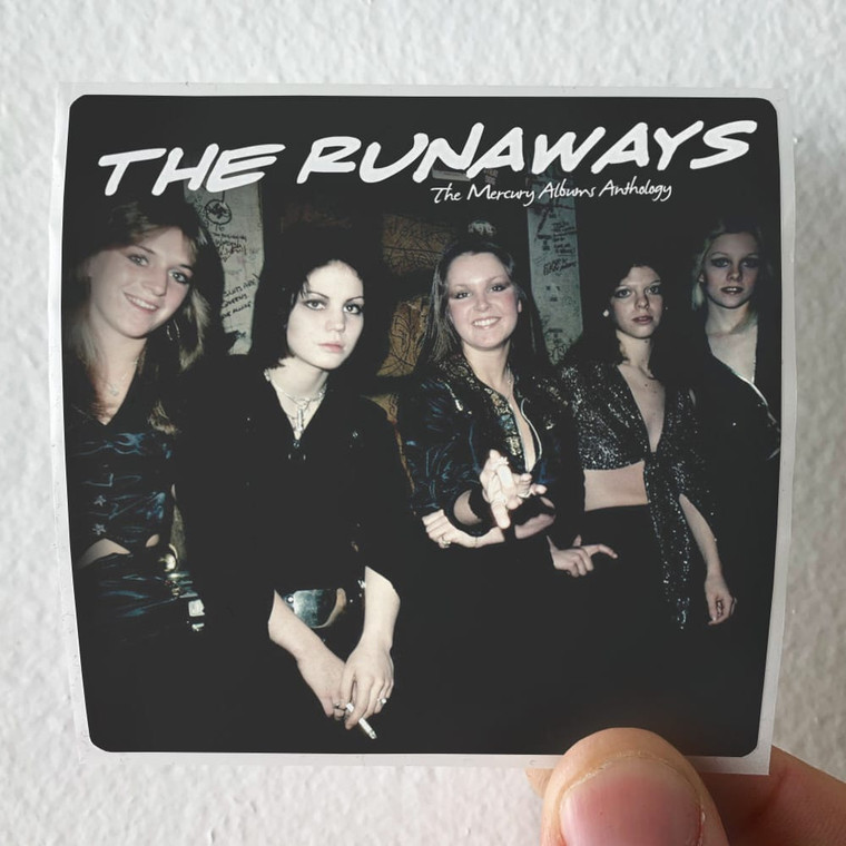 The Runaways The Mercury Albums Anthology Album Cover Sticker