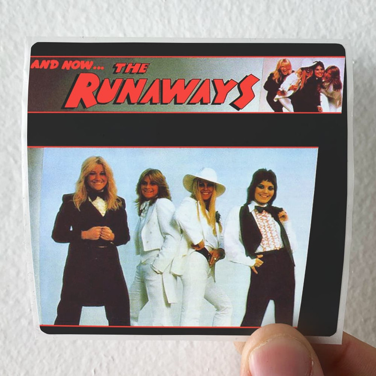 The Runaways And Now The Runaways Album Cover Sticker