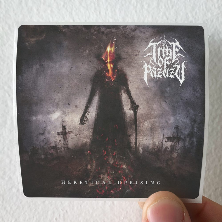 Tribe Of Pazuzu Heretical Uprising Album Cover Sticker