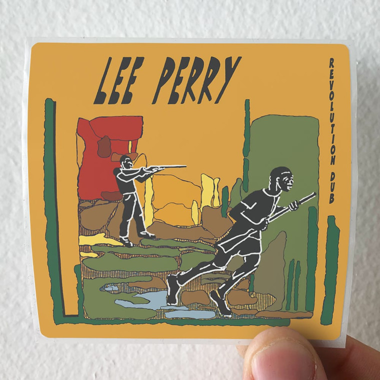 The Upsetters Revolution Dub Album Cover Sticker