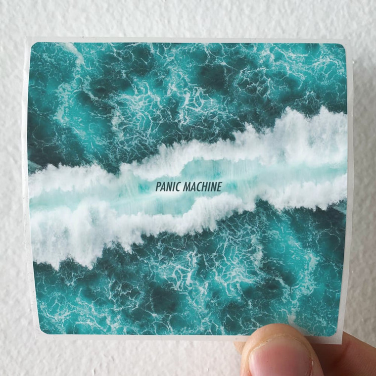 Trophy Scars Panic Machine Album Cover Sticker