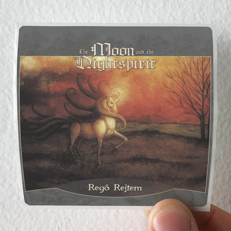 The Moon and The Nightspirit Reg Rejtem Album Cover Sticker