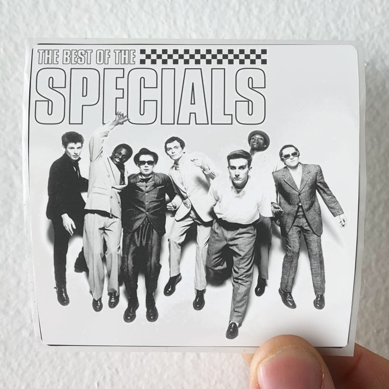 The Specials The Best Of The Specials Album Cover Sticker