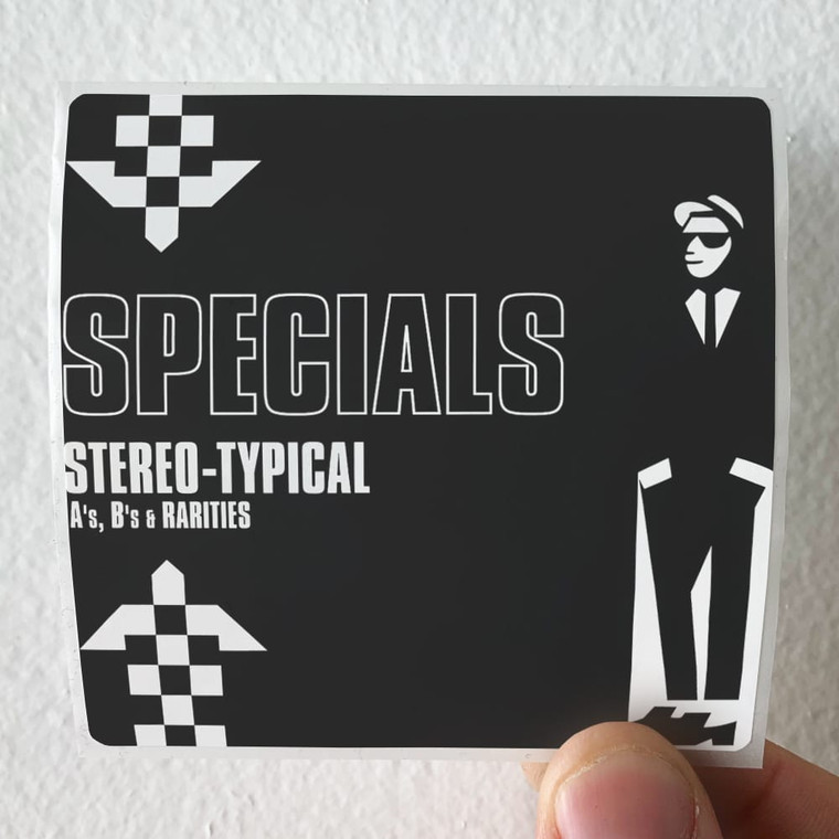 The Specials Stereo Typical As Bs Rarities Album Cover Sticker