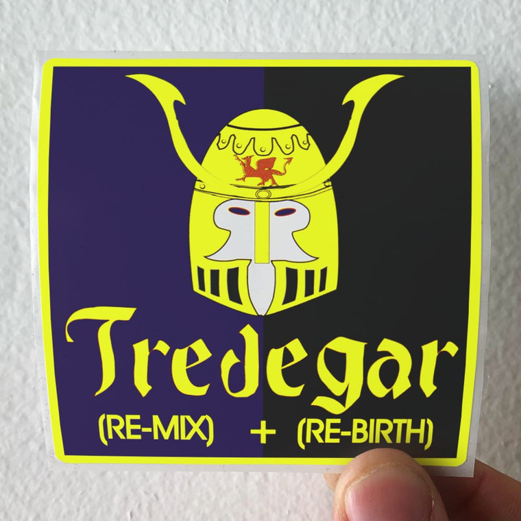 Tredegar Remix Re Birth Album Cover Sticker
