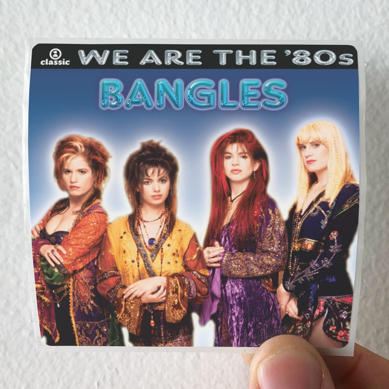 The Bangles We Are The 80S Album Cover Sticker