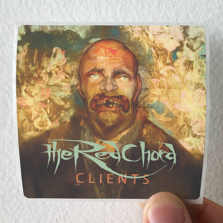 The Red Chord Clients Album Cover Sticker The Red Chord Clients Album Cover Sticker