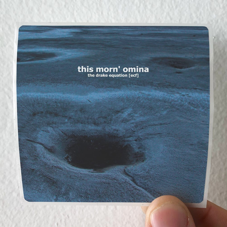 This Morn Omina The Drake Equation Ecf Album Cover Sticker