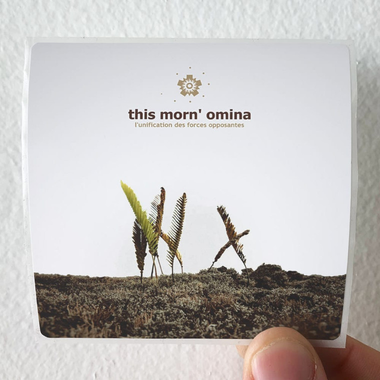This Morn Omina Lunification Des Forces Opposantes Album Cover Sticker