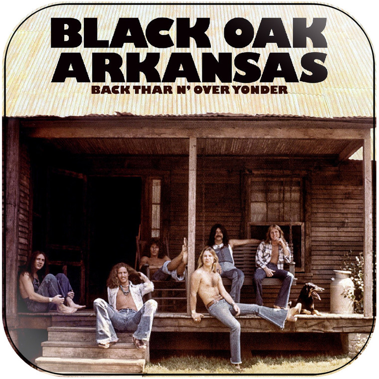 Black Oak Arkansas Balls Of Fire Album Cover Sticker Album Cover Sticker