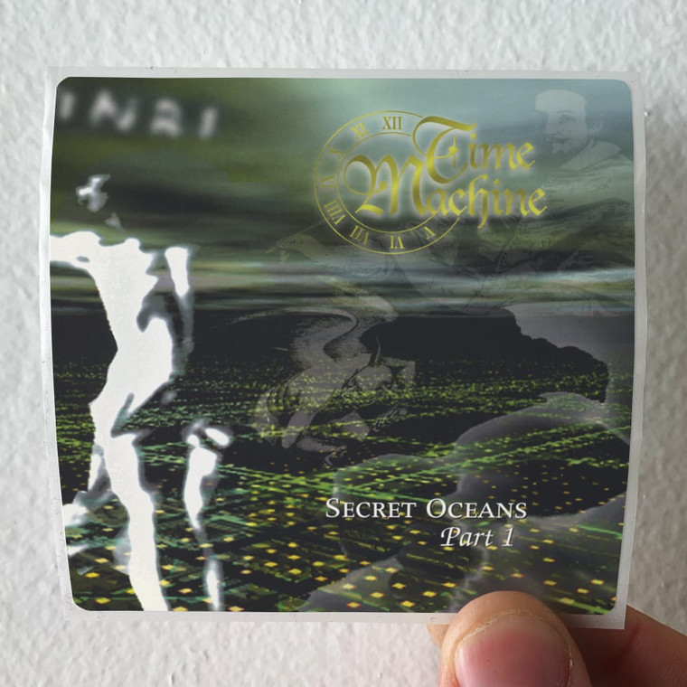 Time Machine Secret Oceans Part 1 Album Cover Sticker