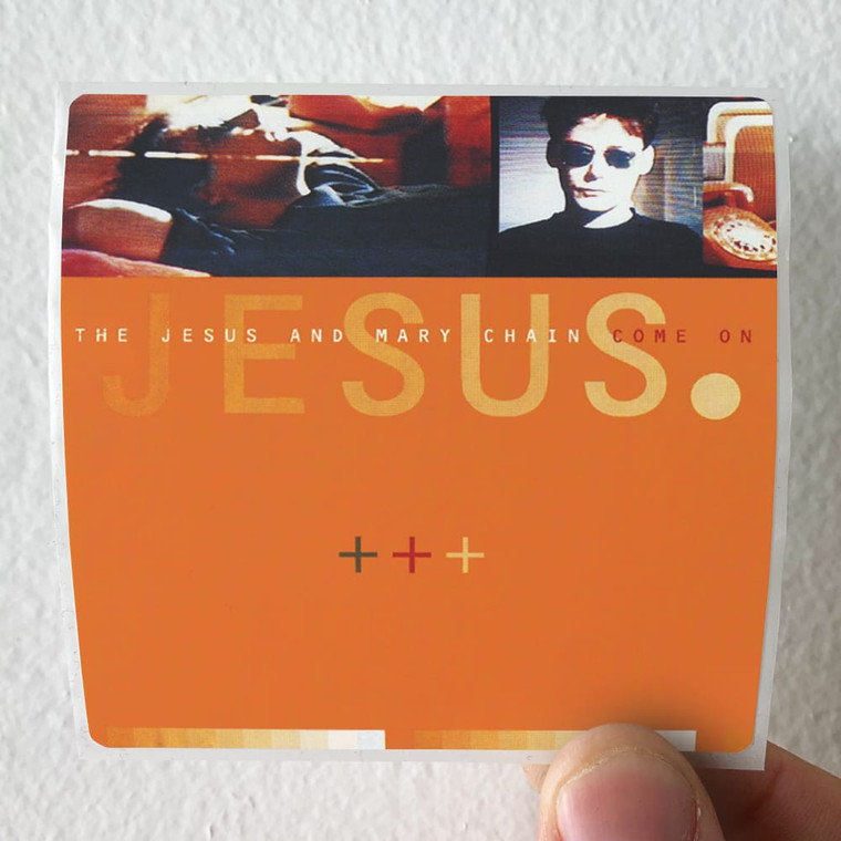 The Jesus and Mary Chain Come On Album Cover Sticker
