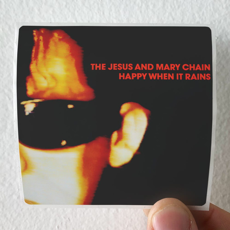The Jesus and Mary Chain Happy When It Rains Ep 1 Album Cover Sticker