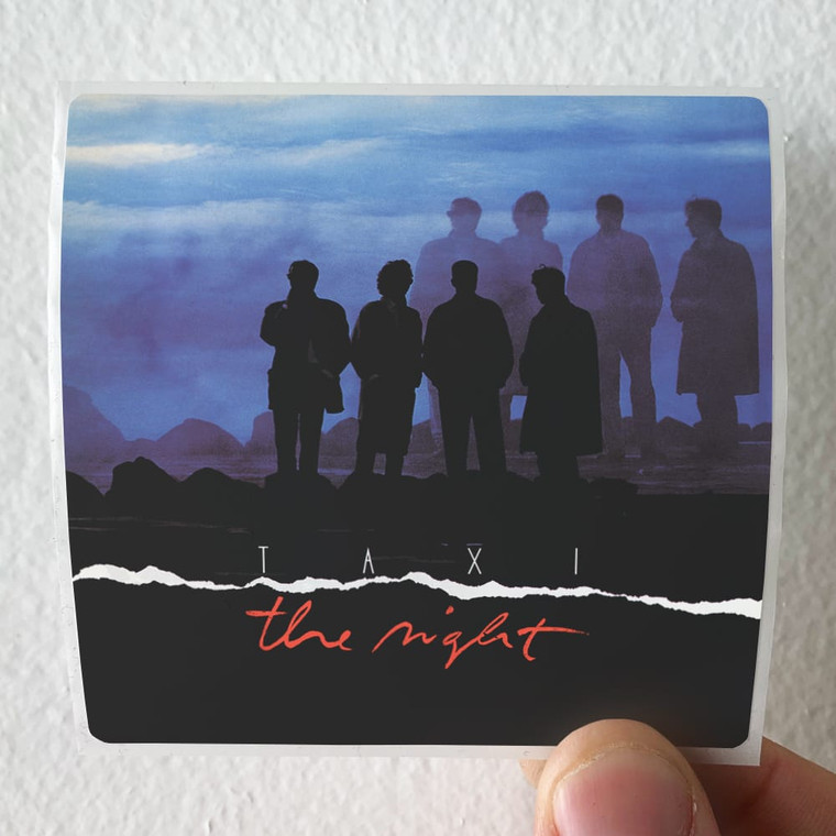 Taxi The Night Album Cover Sticker
