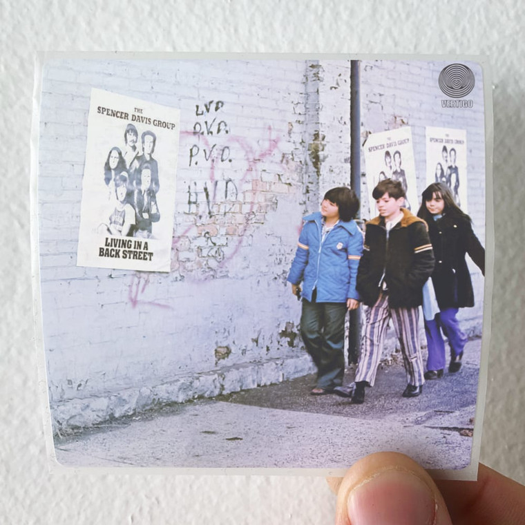 The Spencer Davis Group Living In A Back Street Album Cover Sticker