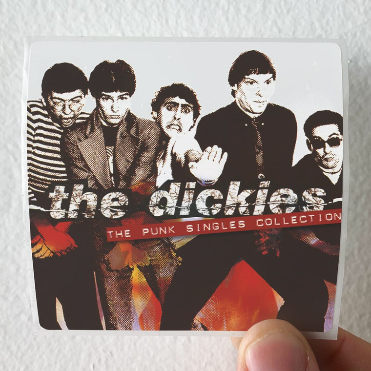 The Dickies The Punk Singles Collection Album Cover Sticker