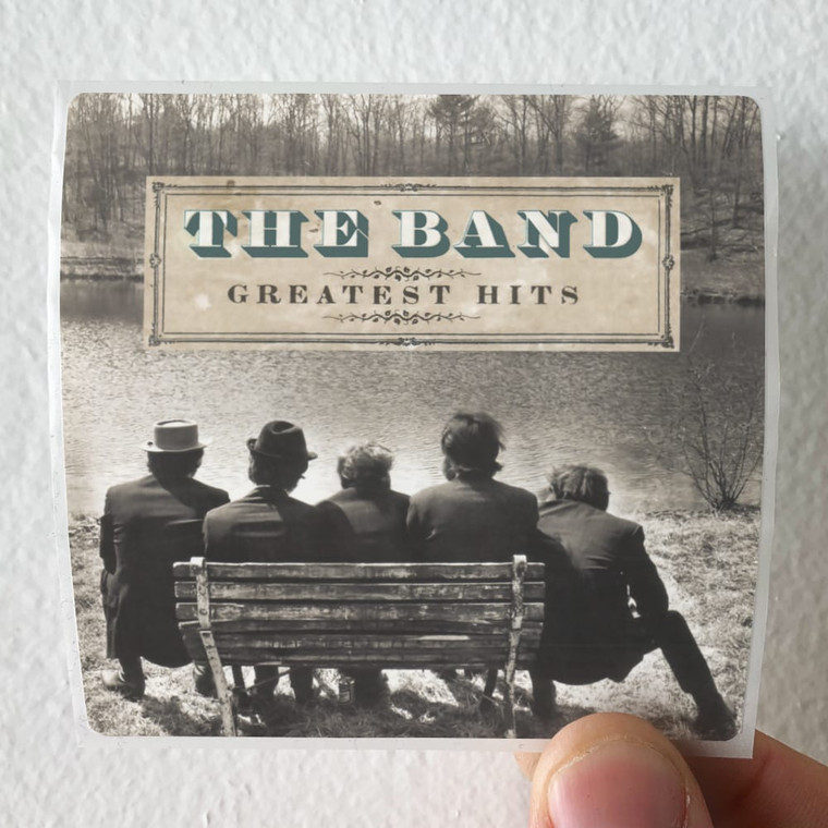 The Band Greatest Hits Album Cover Sticker