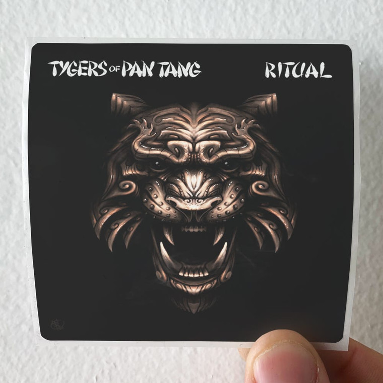 Tygers of Pan Tang Ritual Album Cover Sticker