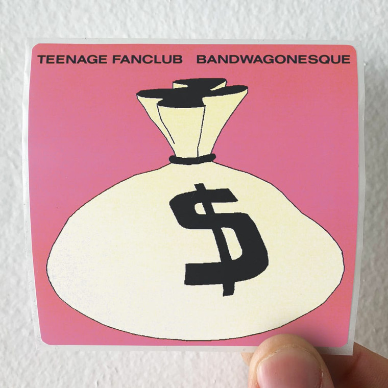 Teenage Fanclub Bandwagonesque Album Cover Sticker