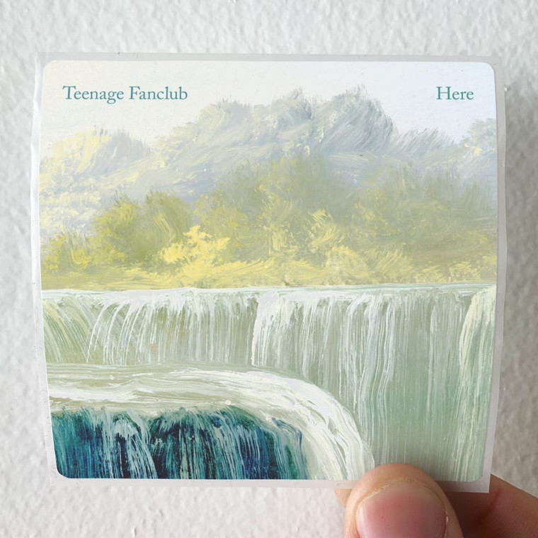 Teenage Fanclub Here Album Cover Sticker