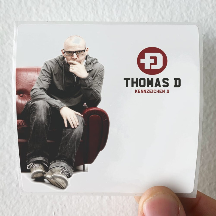 Thomas D Kennzeichen D Album Cover Sticker