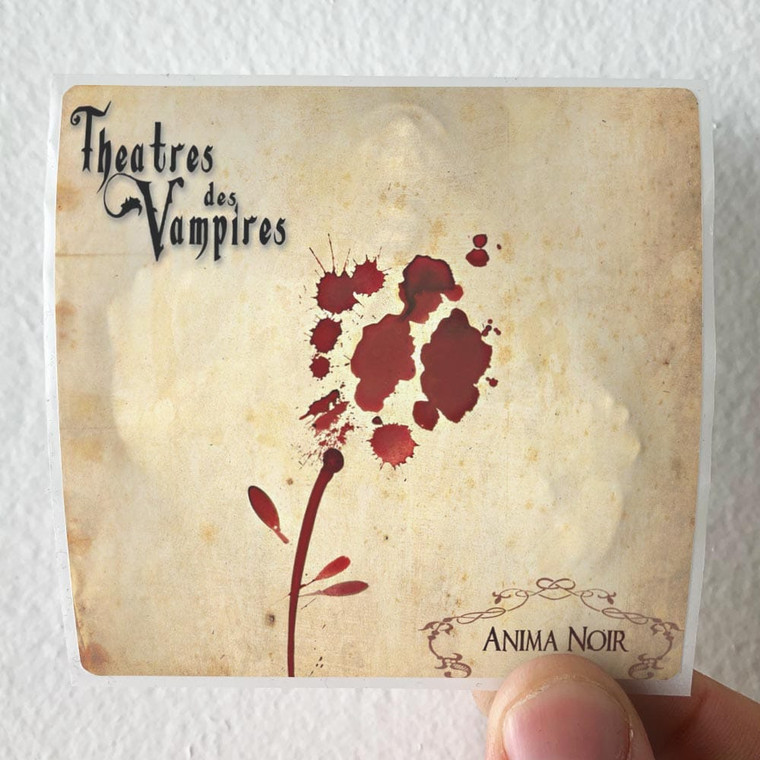Theatres des Vampires Anima Noir Album Cover Sticker