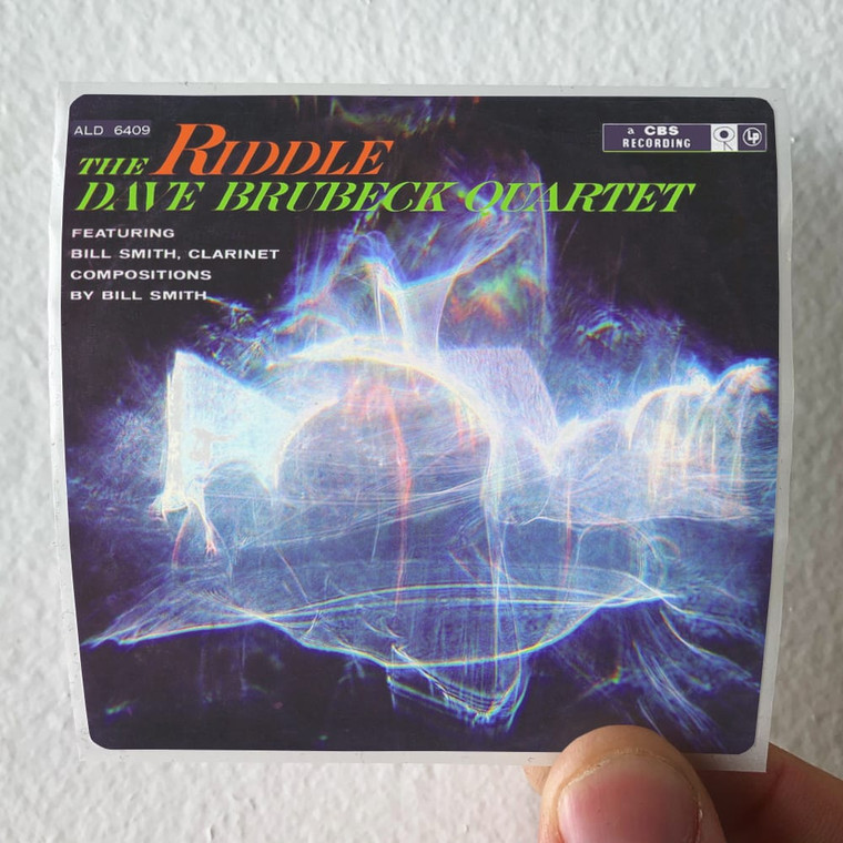 The Dave Brubeck Quartet The Riddle Album Cover Sticker