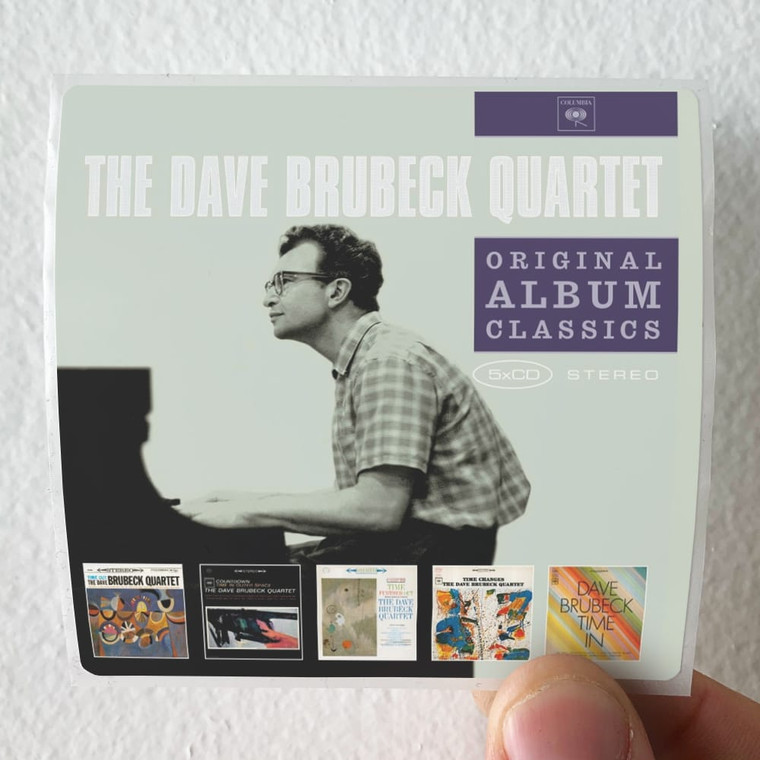 The Dave Brubeck Quartet Original Album Classics Album Cover Sticker